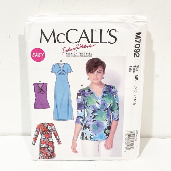 McCalls Lot of 4 Sizes 8-16 Stitching Sewing Patterns NEW‎ - Picture 2 of 5
